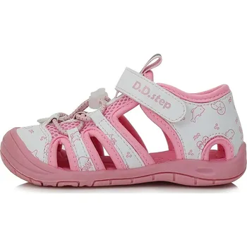Dívčí obuv Dívčí sandále D.D.Step G065-41329C Pink Velikost: 30