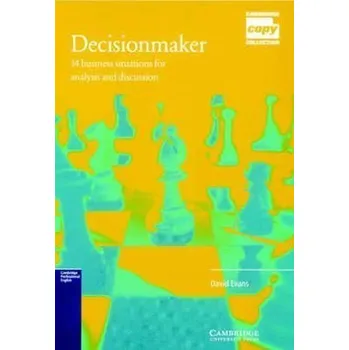 Cizojazyčná kniha Decisionmaker: Book