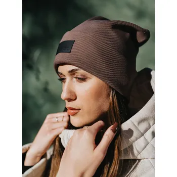 Čepice Čokoládová žebrovaná čepice Velikost: UNI