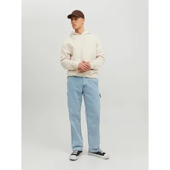 Pánské džíny Jack & Jones Jeansy Eddie 12229556 Světle modrá Loose Fit 33_34