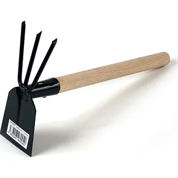 Motyka Motyka plochá s 3 hroty s násadou 27cm FeD 002/250 KUTIL Sklad7 8900200.00 (KUTIL Sklad7)