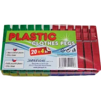 Kolíček na prádlo Kolíčky na prádlo 24ks plast PLASTIC KUTIL Sklad7 610109.00 (KUTIL Sklad7)