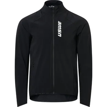 Cyklistická bunda USWE cyklistická větruodolná bunda wind gravel jacket - black Velikost: L