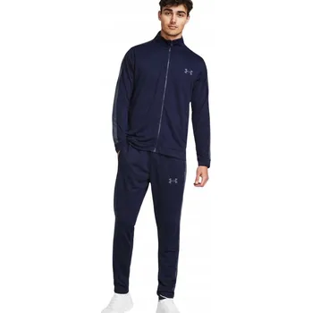 Under Armour pánská tepláková souprava Rival Knit Track Suit modrá, velikost S