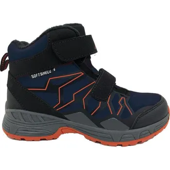 Dětská sportovní obuv Alpinex A223021W, navy-orange, softshell Velikost: 34