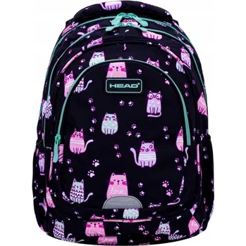 Školní batoh Školní batoh Head s více přihrádkami bílý, černý, vícebarevný 20 l