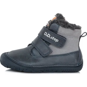 Chlapecká zimní obuv D.D.Step Zimní obuv D.D. STEP Royal blue W073-29 - modrá Velikost: 21
