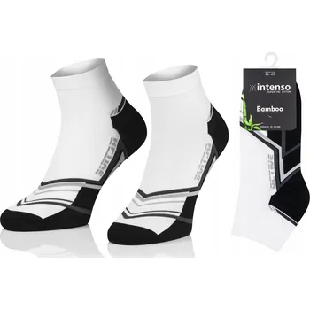 Dámské ponožky Sportovní Kotníkové Ponožky intenso 1696 z bambusu 41-43 WZ6