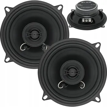 Vrták 2x VÝKONNÉ DVOUCESTNÉ AUTOREPRODUKTORY 80W 130mm 5,25'' PŘEDNÍ ZADNÍ 13cm