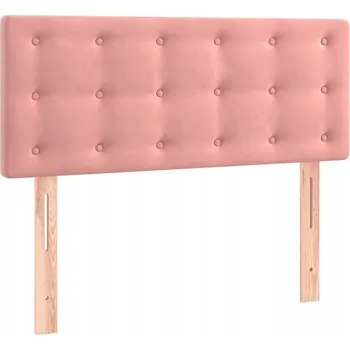VidaXL Čelo postele, růžové, 100x5x78/88 cm