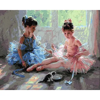 Malování podle čísel iPicasso 40x50 cm na rámu