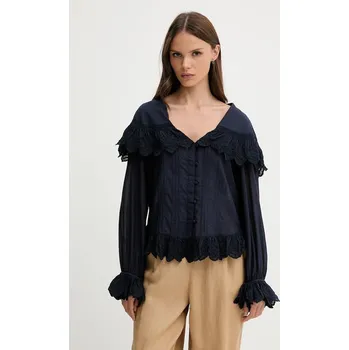 Dámská košile Košile Hoss Intropia 6289145 námořnická modř 59X, vel. L