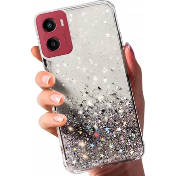 Pouzdro na mobilní telefon Zadní Kryt MBM pro Motorola Moto E15, Moto G05 bezbarvý