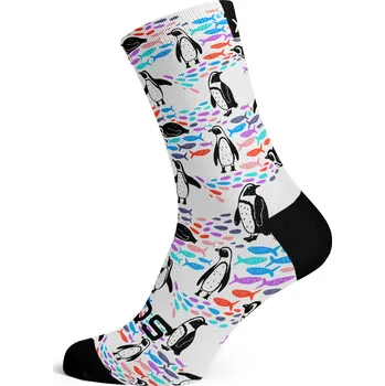 SOX cyklistické sportovní ponožky penguin - bezešvé Velikost: M