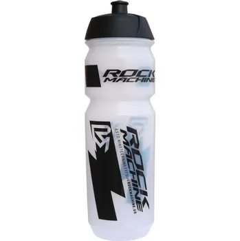 Láhev ROCK MACHINE performance bidon 0,85l - transparentní