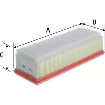 Filtr do auta Vzduchový filtr VALEO 585417