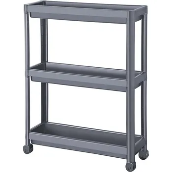 regál Regál PH 3 koše 54x18x71cm kolečka, tm.šedá DECOBELLA KUTIL Sklad7 481508.00 (KUTIL Sklad7)