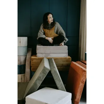 Pelíšek pro psa Heybey žíněnka | Utukutu Barva: Nuto (Béžová), Materiál potahové látky: Manšestr Heybey