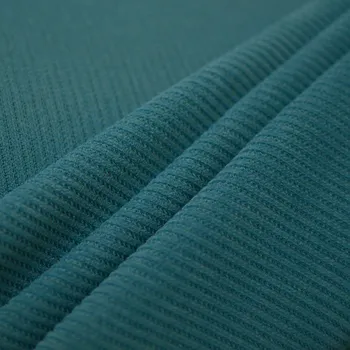 Úpletový manšestr MONTE tyrkysový, š.150