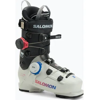 Sjezdové boty Pánské lyžáky Salomon S/Pro Supra Dual Boa 130 GW gray aurora/black/race blue