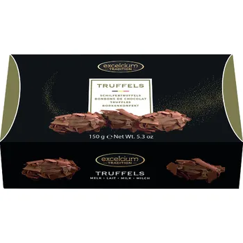 Čokoláda Belgické čokoládové lanýže Hamlet - Mléčné, 150 G