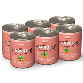 Krmivo pro psa Výhodné balení 6ks - Losos s rakytníkem a prebiotiky 800g
