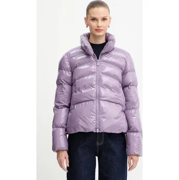 Bunda Pinko fialová barva, zimní, 101598 A2P7 101598.A2P7 48X, vel. 42