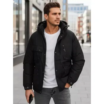 Pánská casual bunda Pánská bunda DSTREET TX5108 ČERNÁ XL/52