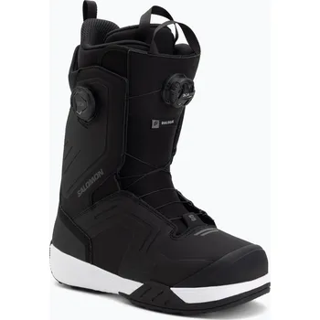 Boty na snowboard Pánské snowboardové boty Salomon Dialogue Dual Boa black/black/white