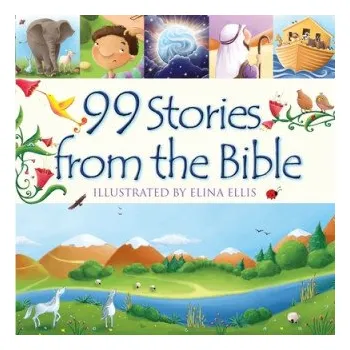 Cizojazyčná kniha 99 Stories from the Bible (Elina Ellis)(Pevná)