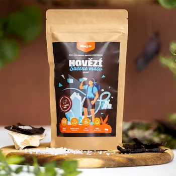 Sušené maso Mlsej.to Hovězí sušené maso solené Balení: 30 g