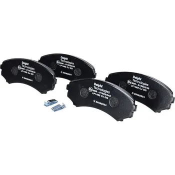 Brzdová destička Sada brzdových destiček, kotoučová brzda DELPHI LP1462