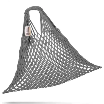 Česká síťovka Síťová taška Retro pružná - šedá (1 ks)