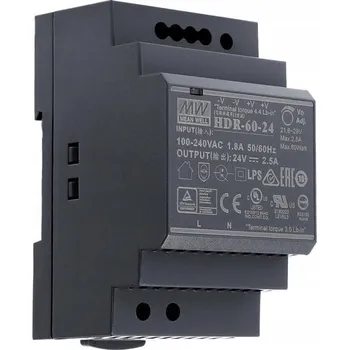 modulární přístroj a rozvaděč Mean Well HDR-60-15 Zdroj na DIN 60W 15V