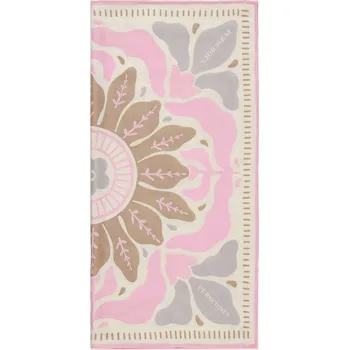 Šátek Purschoen Dámský Hedvábný Šátek, krémová / růžová / šedá, one...