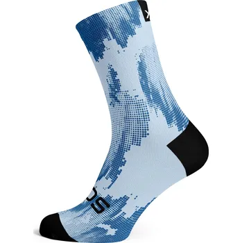 Pánské ponožky SOX sportovní bezešvé ponožky - blue gravel Velikost: M (39-42)