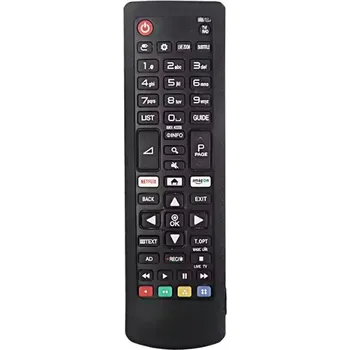 Pouzdro na mobilní telefon Silikonový obal ABK75095307 pro LG TV - Černý
