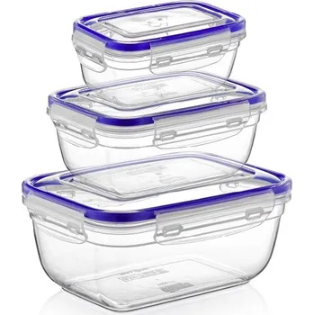 Dóza na potraviny Plastové dózy na potraviny Dunya 30147 3 ks