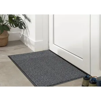 Rohožka Spoltex kusová rohožka Prisma 50 černá rozměr 60 x 90 cm