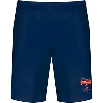 Pánské kraťasy Kraťasy sportovní BallHockey World Championships 2026, Senior, XL, tmavě modrá BallHockey World Champion