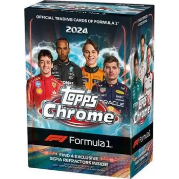 Karetní hra 2024 Topps Chrome F1 Formula Blaster Box