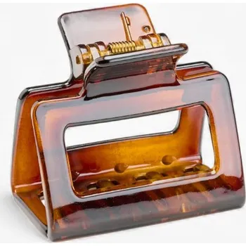 Acca Kappa velký obdélníkový skřipec Hair Clips želvovinový