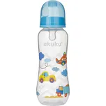 Akuku Láhev se širokým hrdlem 250 ml autíčka