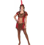 Dámský kostým Indiánka červená 44-46 L