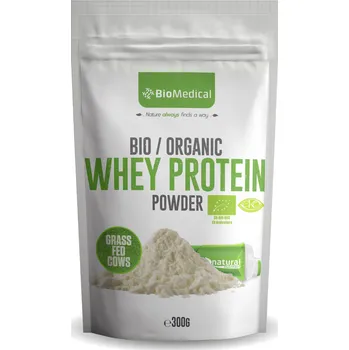 Protein Organic Whey Protein - Bio syrovátkový protein 300g BIOMEDICAL