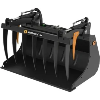 Lopata Lopata s přidržovačem na čelní nakladač Multibenne S+ Quicke 160, EURO úchyt, bočnice