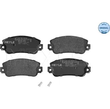 Brzdový systém Sada brzdových destiček, kotoučová brzda MEYLE 025 209 5018/W