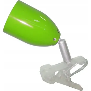 Lampička Stolní lampička Candellux LED Clip zelená, výkon až 3 W