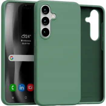 Pouzdro na mobilní telefon Zadní Kryt Mercury goospery pro Samsung Galaxy S25+ zelený