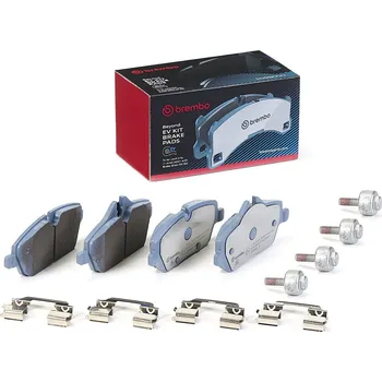 Brzdový systém Sada brzdových destiček, kotoučová brzda BREMBO P 06 091E